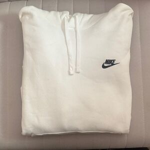 Nike Men's White Hoodie